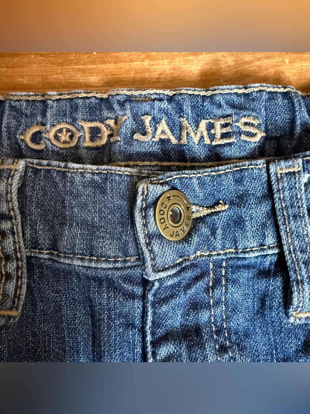 Cody James Boys Bootcut Denim Jeans Adjustable size 14 RN138823 - Picture 3 of 4